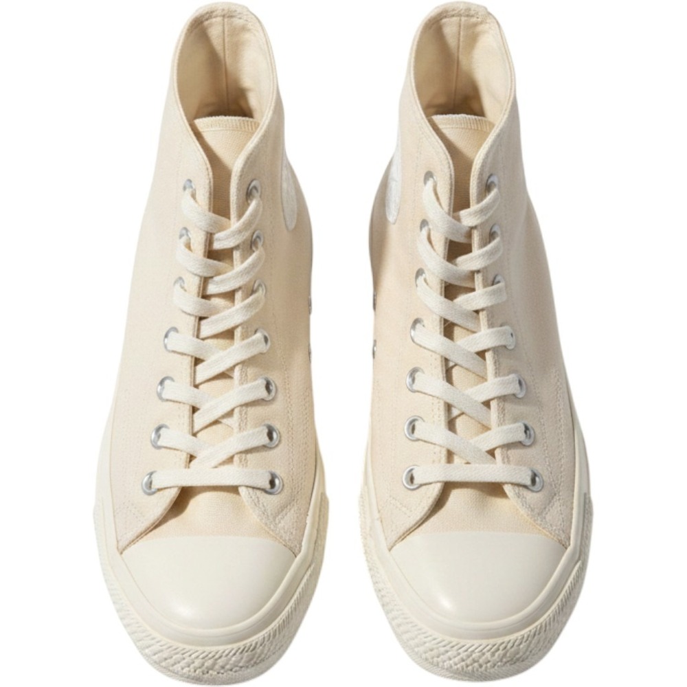 Converse Chuck Taylor All Star Vanilla Latte High Top Leather Sneakers A08248C